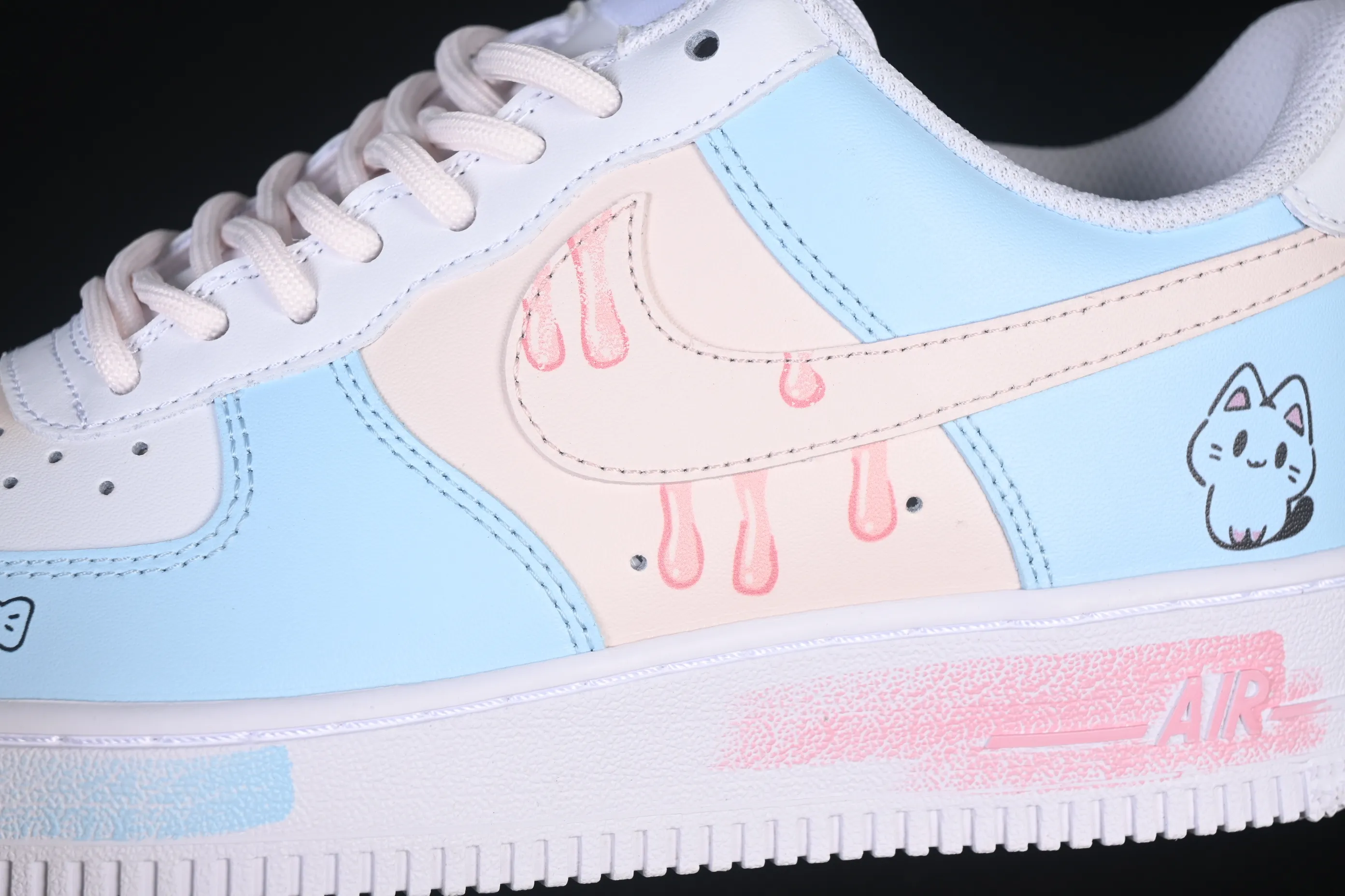 All categories Nk Air Force 1 Air Force series Nk Air Force 1 Low Air Force low-top Nike Air Force 1'07 Low Xiaoyu kitten Air Force 1 low-top casual sneakers ZH0316-107